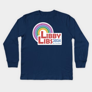 Libby is Turning 5 Kids Long Sleeve T-Shirt